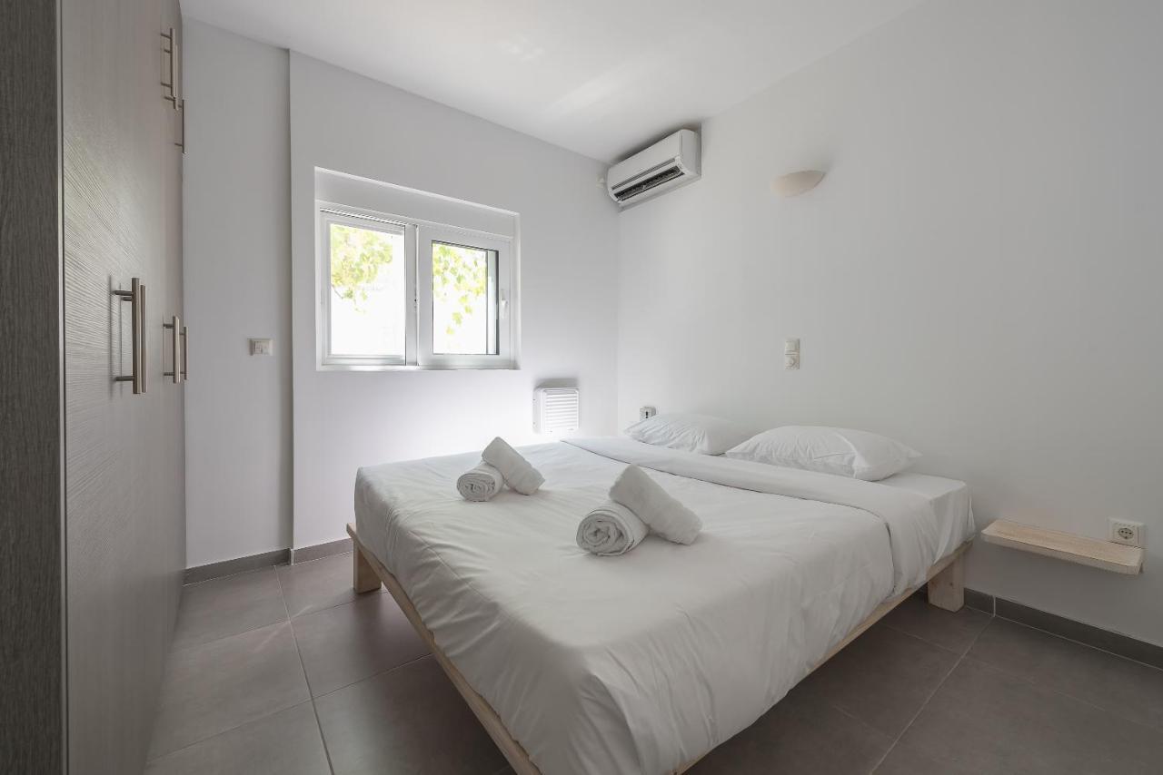 Villa Luna Private Heated Hydro Pool Bbq Beach 4Min Agia Marina Mikrolimanou 외부 사진