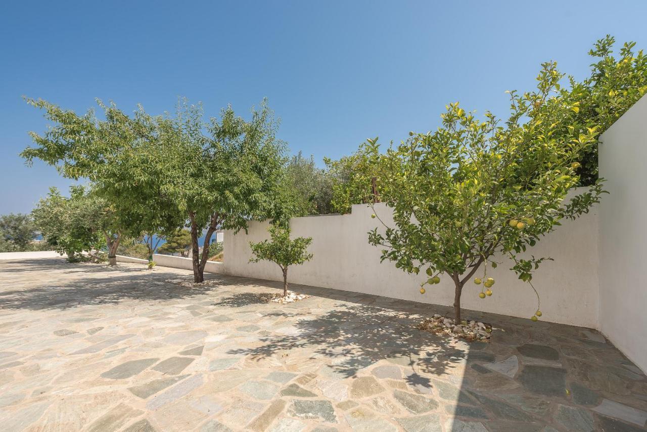 Villa Luna Private Heated Hydro Pool Bbq Beach 4Min Agia Marina Mikrolimanou 외부 사진