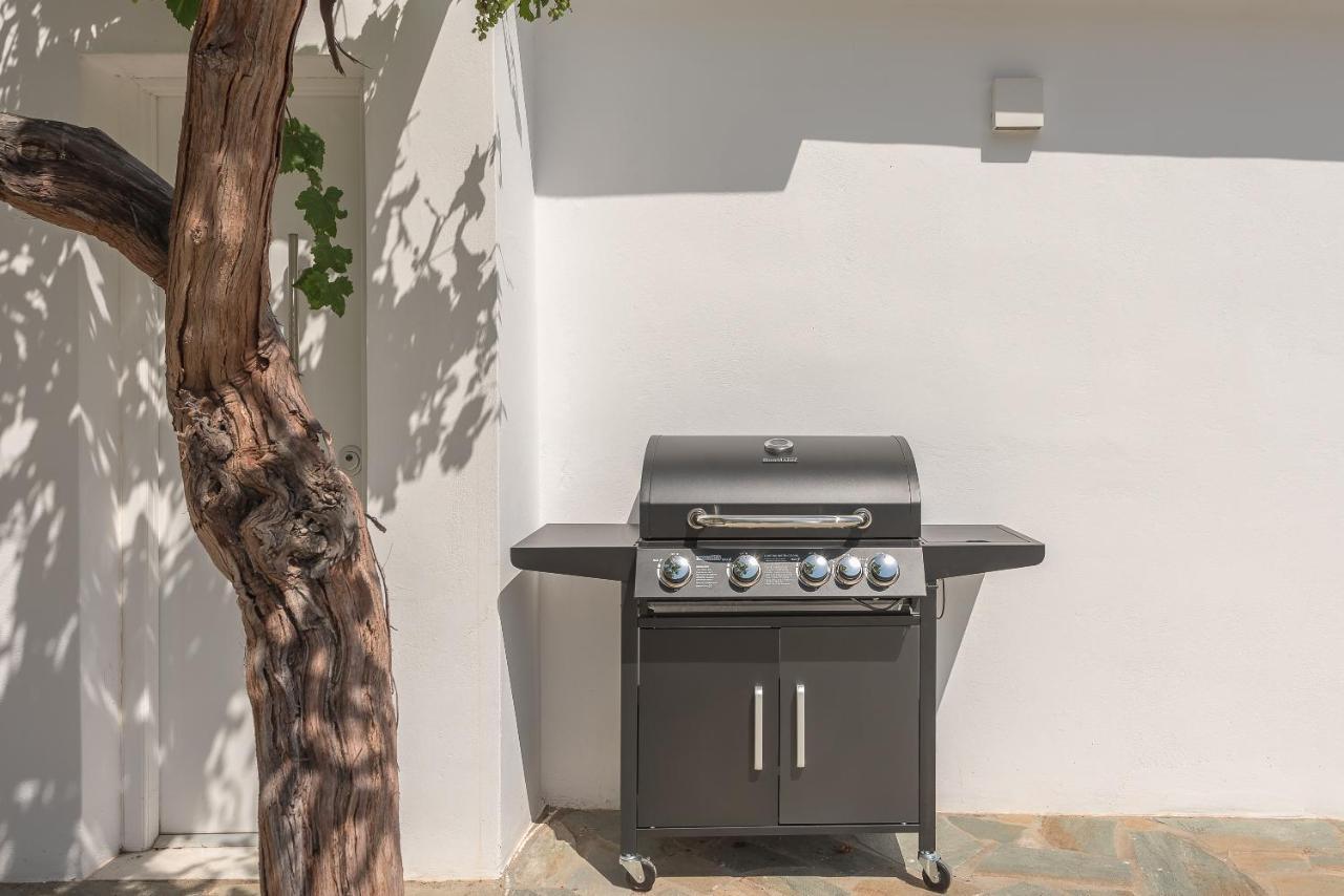 Villa Luna Private Heated Hydro Pool Bbq Beach 4Min Agia Marina Mikrolimanou 외부 사진