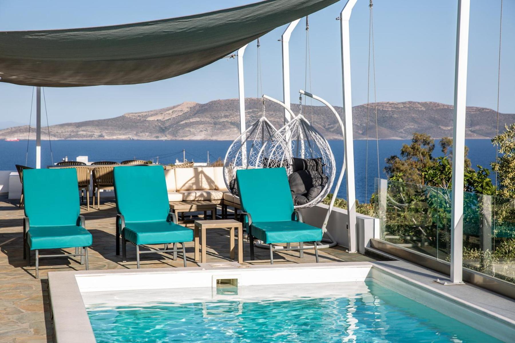 Villa Luna Private Heated Hydro Pool Bbq Beach 4Min Agia Marina Mikrolimanou 외부 사진